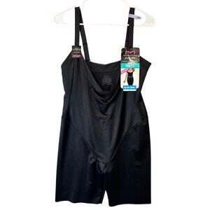 Maidenform Flexees Womens Sculpting Singlet Ultra Firm Comfort Size 2XL Black